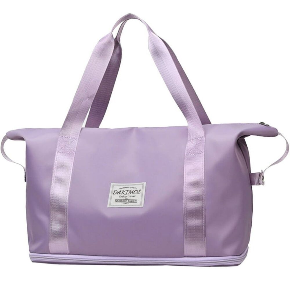 Expandable Purple Travel Bag/Gym Bag NEW